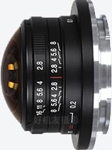 CF 4mm F2.8 210°全周鱼眼镜头