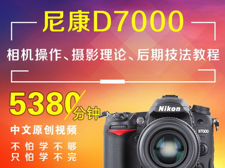 尼康D7000相机操作、摄影理论、后期技法教程
